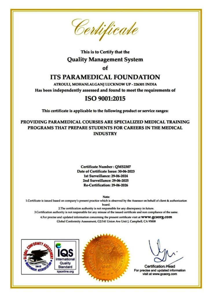 ITS_PARAMEDICAL_FOUNDATION_ISO_CERTIFICATE